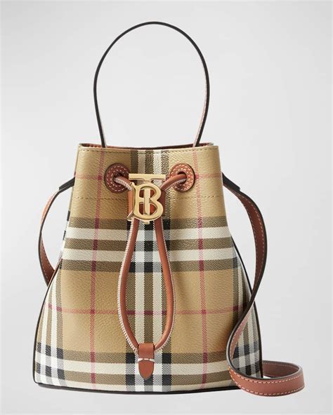 burberry little purse|burberry mini bucket bag.